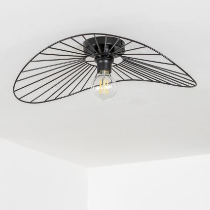 Brilagi - LED накладная люстра CERIA WIRE 1xE27/40W/230V 40x56 см чёрная