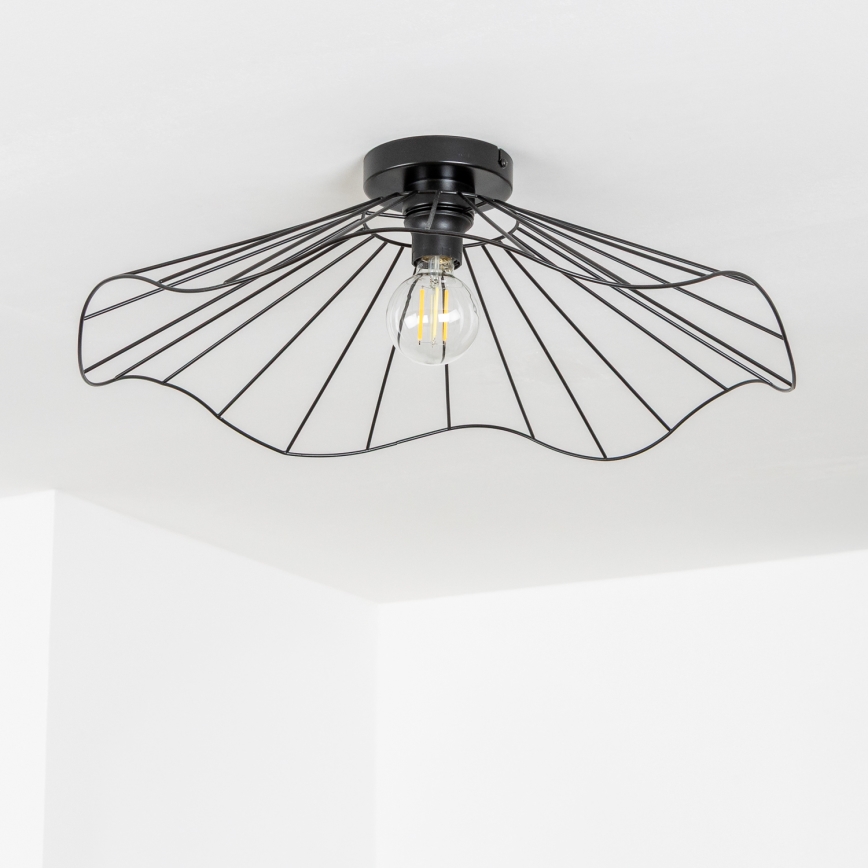 Brilagi - LED накладная люстра CERIA WIRE 1xE27/40W/230V диам. 60 см чёрная