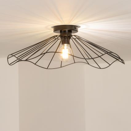 Brilagi - LED накладная люстра CERIA WIRE 1xE27/40W/230V диам. 60 см чёрная