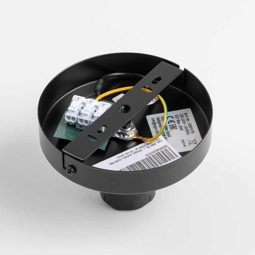 Brilagi - LED накладная люстра CERIA WIRE 1xE27/40W/230V диам. 60 см чёрная