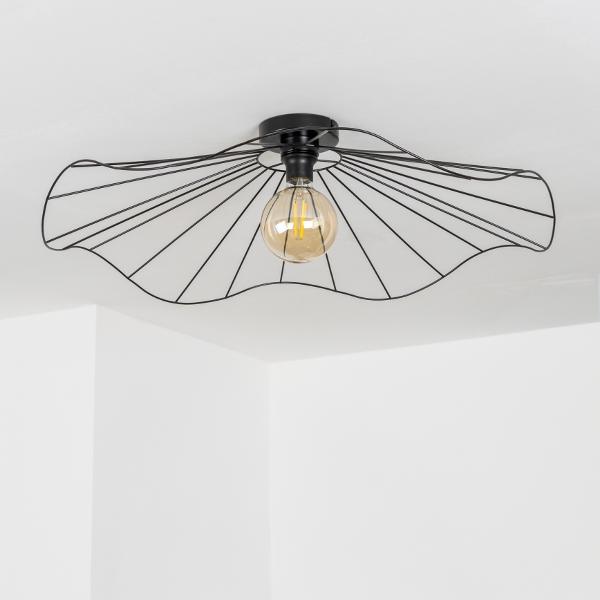 Brilagi - LED накладная люстра CERIA WIRE 1xE27/40W/230V диам. 80 см черная