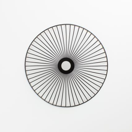 Brilagi - LED накладная люстра CERIA WIRE 1xE27/40W/230V диаметр 26 см черный/дуб