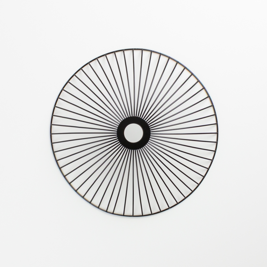 Brilagi - LED накладная люстра CERIA WIRE 1xE27/40W/230V диаметр 26 см черный/дуб