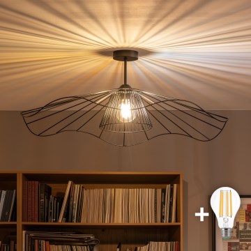 Brilagi - LED накладная люстра CERIA WIRE 1xE27/60W/230V, Ø 80 см, чёрная