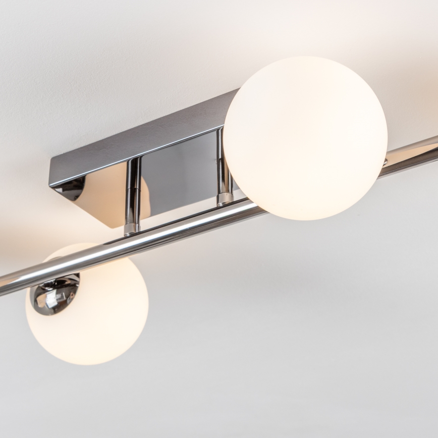 Brilagi - LED Накладная люстра MILLA 4xG9/3W/230V черный хром/белый