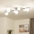 Brilagi - LED накладная люстра MILLA 7xG9/3W/230V черный хром/белая