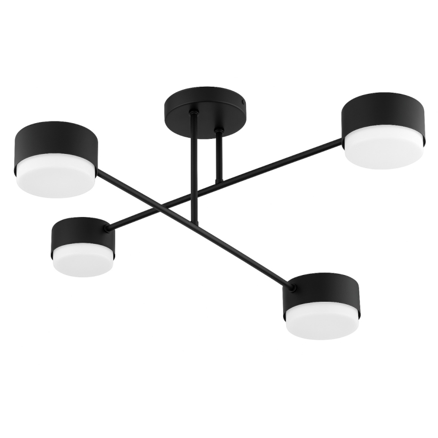 Brilagi - LED-накладная люстра MONO 4xGX53/13W/230V чёрная