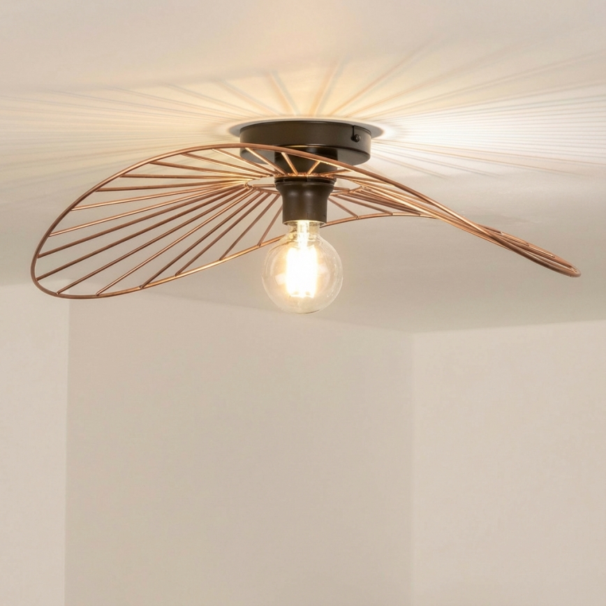 Brilagi - LED-накладная потолочная люстра CERIA WIRE 1xE27/40W/230V 40x56 см бронза