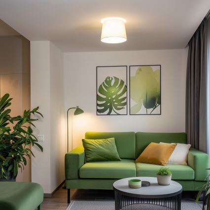 Brilagi - LED накладная потолочная люстра CERIA 1xE27/40W/230V, диаметр 30 см, бежевая