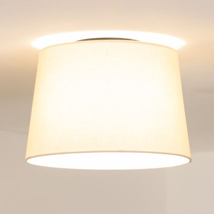 Brilagi - LED накладной потолочный светильник CERIA 1xE27/40W/230V, диаметр 30 см, бежевый