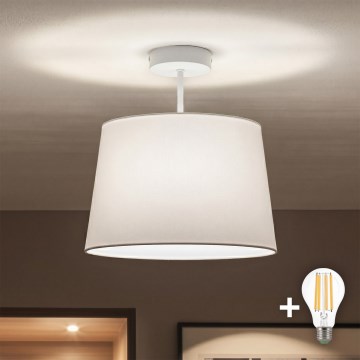 Brilagi - LED накладной потолочный светильник CERIA 1xE27/60W/230V диаметр 30 см белый