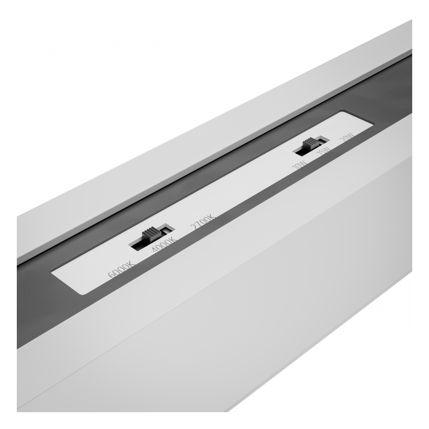 Brilagi - накладной потолочный светильник FULLDAY LED/20/30/40W/230V 2700/4000/6000K 120 cm UGR19 белый