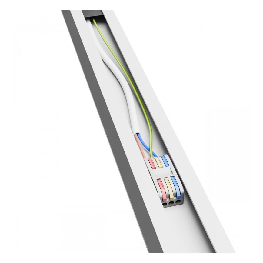 Brilagi - накладной потолочный светильник FULLDAY LED/20/30/40W/230V 2700/4000/6000K 120 cm UGR19 белый