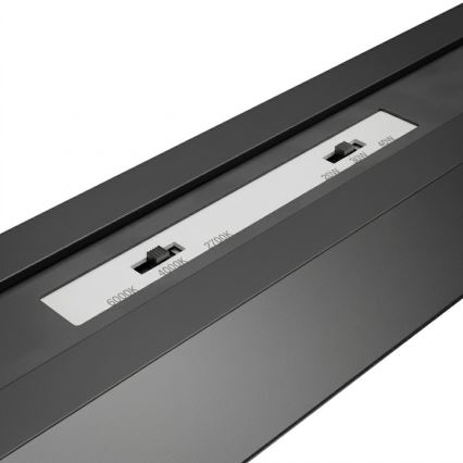 BRILAGI - LED накладной потолочный светильник FULLDAY LED/20/30/40 Вт/230 В 2700/4000/6000 К 120 см черный