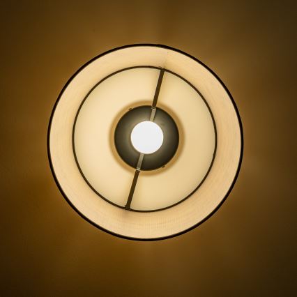 Brilagi - LED накладной потолочный светильник CERIA 1xE27/40W/230V, диаметр 35 см, бежевый