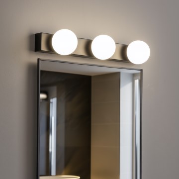 Brilagi - LED-освещение для зеркала в ванной HOLLYWOOD 3xLED/3Вт/230В 39 см IP44 черный
