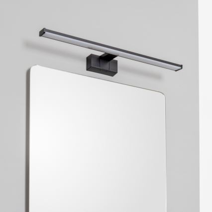 Brilagi - LED-подсветка для зеркала в ванной 3-в-1 VESTRA LED/12W/230V 60 см IP44 чёрная