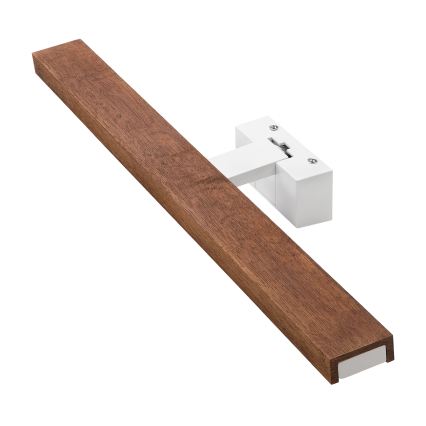 Brilagi - LED-светильник для зеркала в ванной 3 в 1 WOODY MIRROR LED/12W/230V 60 cm IP44 белый/дуб/вишня