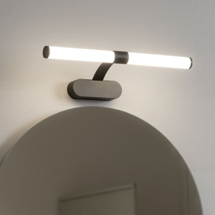 Brilagi - LED-підсвітка дзеркала для ванної кімнати 2 в 1 TUBEO LED/6 Вт/230 В 40 см IP44 чорна