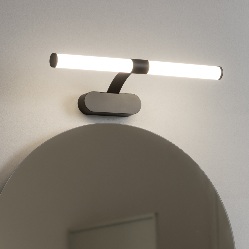 Brilagi - LED-підсвітка дзеркала для ванної кімнати 2 в 1 TUBEO LED/6 Вт/230 В 40 см IP44 чорна