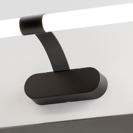 Brilagi - LED-підсвітка дзеркала для ванної кімнати 2 в 1 TUBEO LED/6 Вт/230 В 40 см IP44 чорна