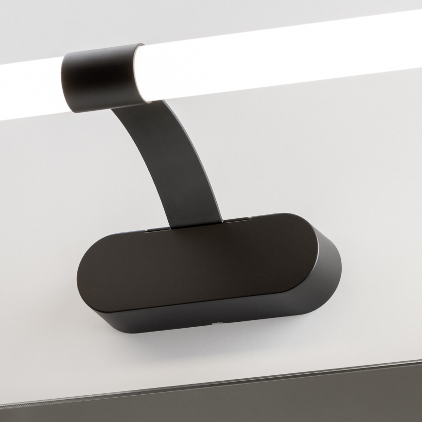 Brilagi - LED-підсвітка дзеркала для ванної кімнати 2 в 1 TUBEO LED/6 Вт/230 В 40 см IP44 чорна