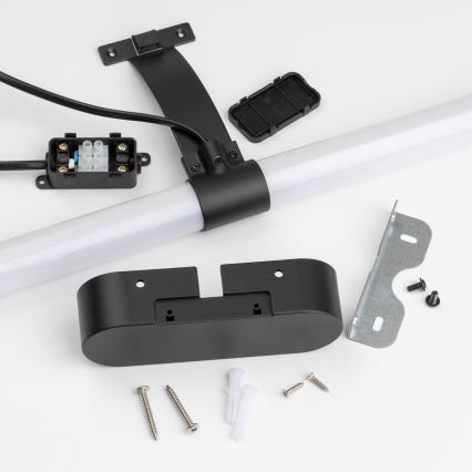 Brilagi - LED-підсвітка дзеркала для ванної кімнати 2 в 1 TUBEO LED/6 Вт/230 В 40 см IP44 чорна