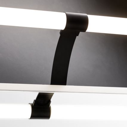 Brilagi - LED-підсвітка дзеркала для ванної кімнати 2 в 1 TUBEO LED/6 Вт/230 В 40 см IP44 чорна