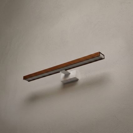 BRILAGI - LED-освітлення дзеркала для ванної кімнати 3 в 1 WOODY MIRROR LED/12W/230V 60 cm IP44 білий/дуб/вишня