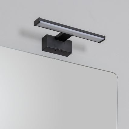 Brilagi - LED-підсвітка дзеркала для ванної кімнати 3 в 1 VESTRA LED/6 Вт/230 В 30 см IP44 чорна