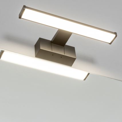 Brilagi - LED-підсвітка дзеркала для ванної кімнати 3 в 1 VESTRA LED/6 Вт/230 В 30 см IP44 чорна