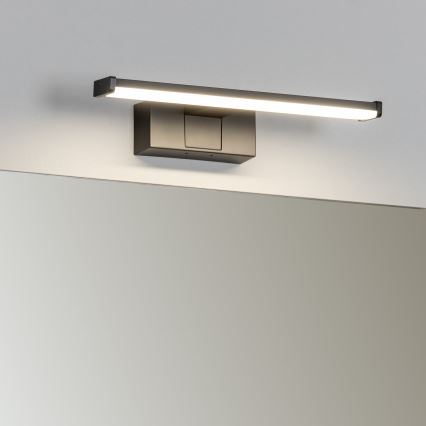Brilagi - LED-підсвітка дзеркала для ванної кімнати 3 в 1 VESTRA LED/6 Вт/230 В 30 см IP44 чорна