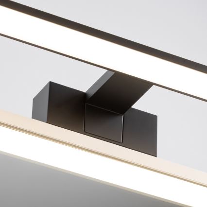 Brilagi - LED-підсвітка дзеркала для ванної кімнати 3 в 1 VESTRA LED/6 Вт/230 В 30 см IP44 чорна