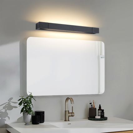 Brilagi - LED-підсвітка дзеркала AQUA LINE LED/12 Вт/230 В 45 см IP44 чорний CRI 90