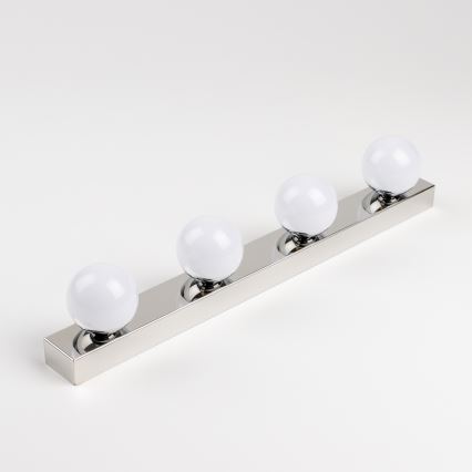 Brilagi - LED-освітлення дзеркала для ванної кімнати HOLLYWOOD 4xLED/3 Вт/230 В 53 см IP44 глянцевий хром