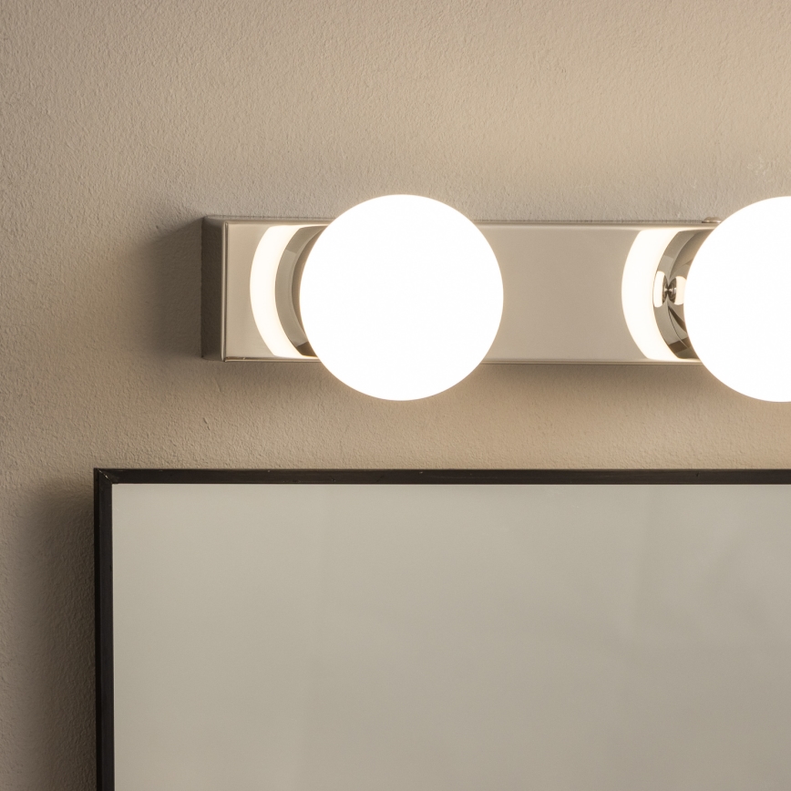 Brilagi - LED-освітлення дзеркала для ванної кімнати HOLLYWOOD 4xLED/3 Вт/230 В 53 см IP44 глянцевий хром