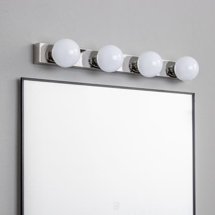 Brilagi - LED-освітлення дзеркала для ванної кімнати HOLLYWOOD 4xLED/3 Вт/230 В 53 см IP44 глянцевий хром