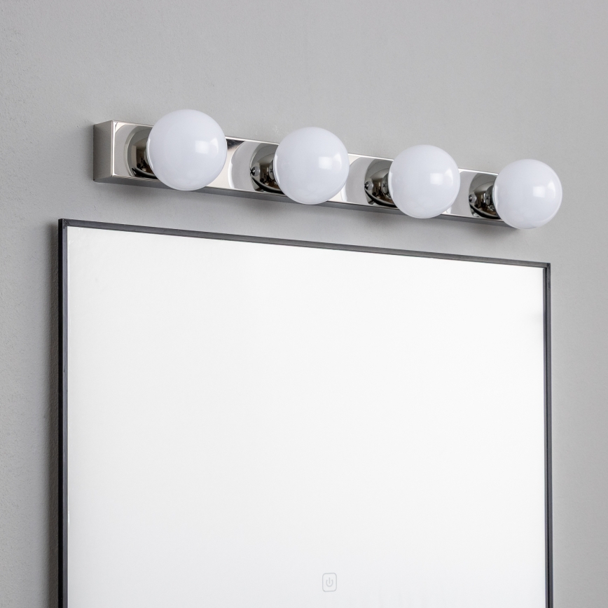 Brilagi - LED-освітлення дзеркала для ванної кімнати HOLLYWOOD 4xLED/3 Вт/230 В 53 см IP44 глянцевий хром
