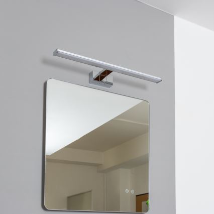 Brilagi - LED-освітлення дзеркала для ванної 3-в-1 VESTRA LED/12Вт/230В 60 см IP44 блискучий хром