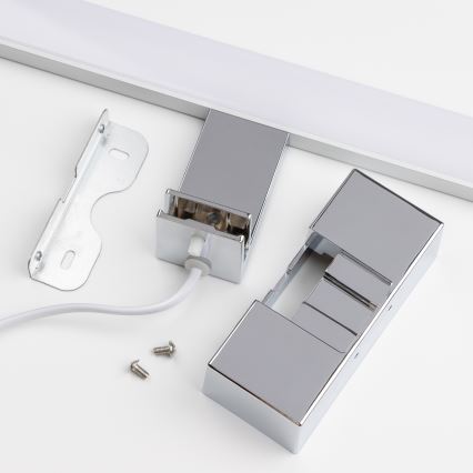 Brilagi - LED-освітлення дзеркала для ванної 3-в-1 VESTRA LED/12Вт/230В 60 см IP44 блискучий хром