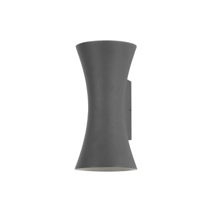 Brilagi - LED Outdoor Wall Light BICON LED/10W/230V Anthracite IP44