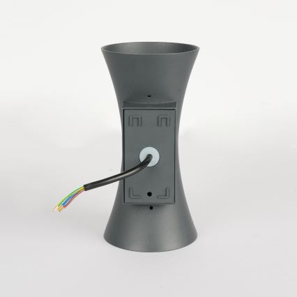 Brilagi - LED Outdoor Wall Light BICON LED/10W/230V Anthracite IP44