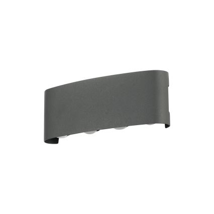 Brilagi - LED Outdoor Wall Light FLAREBOX LED/8W/230V Anthracite IP65