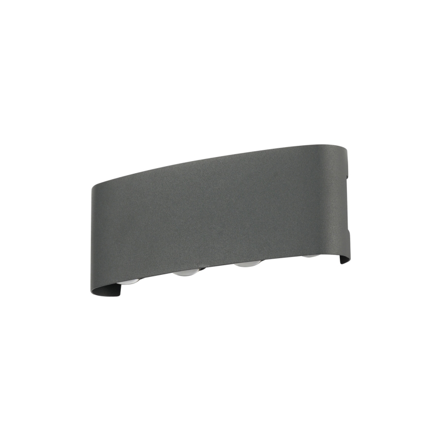 Brilagi - LED Outdoor Wall Light FLAREBOX LED/8W/230V Anthracite IP65
