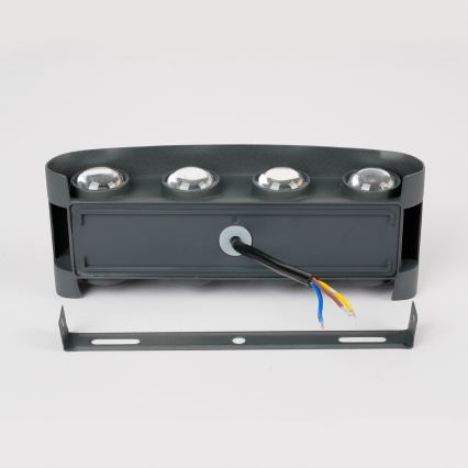 Brilagi - LED Outdoor Wall Light FLAREBOX LED/8W/230V Anthracite IP65