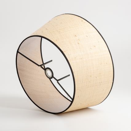 Brilagi - LED підлогова лампа CERIA 1xE27/40W/230V діам. 50 см бежева/чорна