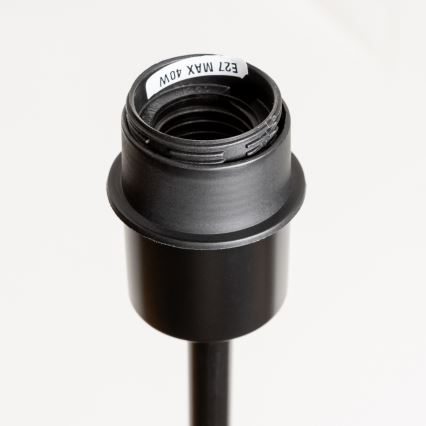 Brilagi - LED підлогова лампа CERIA 1xE27/40W/230V діам. 50 см бежева/чорна