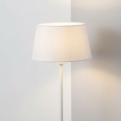 Brilagi - LED підлогова лампа CERIA 1xE27/40W/230V, діаметр 30 см, біла
