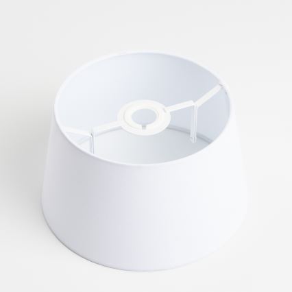 Brilagi - LED підлогова лампа CERIA 1xE27/40W/230V діаметр 30 см біла/матовий хром