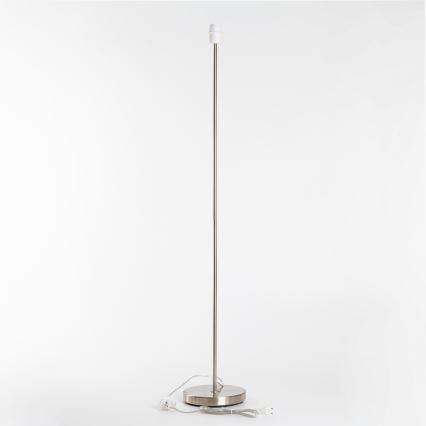 Brilagi - LED підлогова лампа CERIA 1xE27/40W/230V діаметр 30 см біла/матовий хром